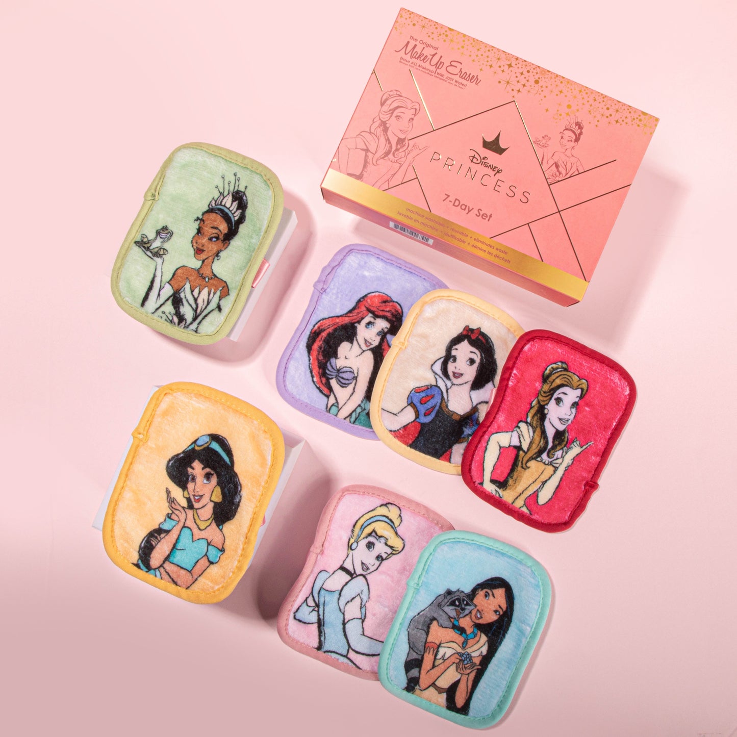 Ultimate Disney Princess 7-Day Set next to packaging.