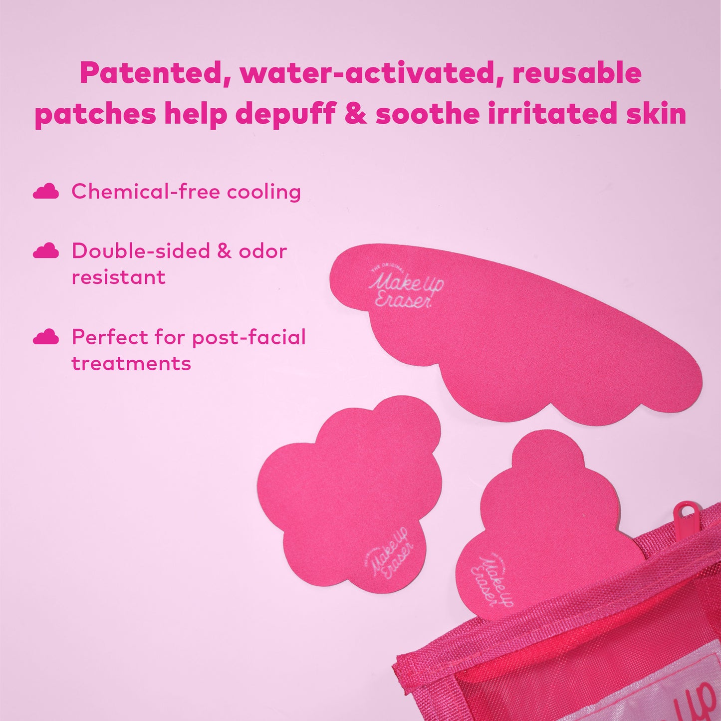 Facial Cooling Clouds Reusable Patches | Place Holder