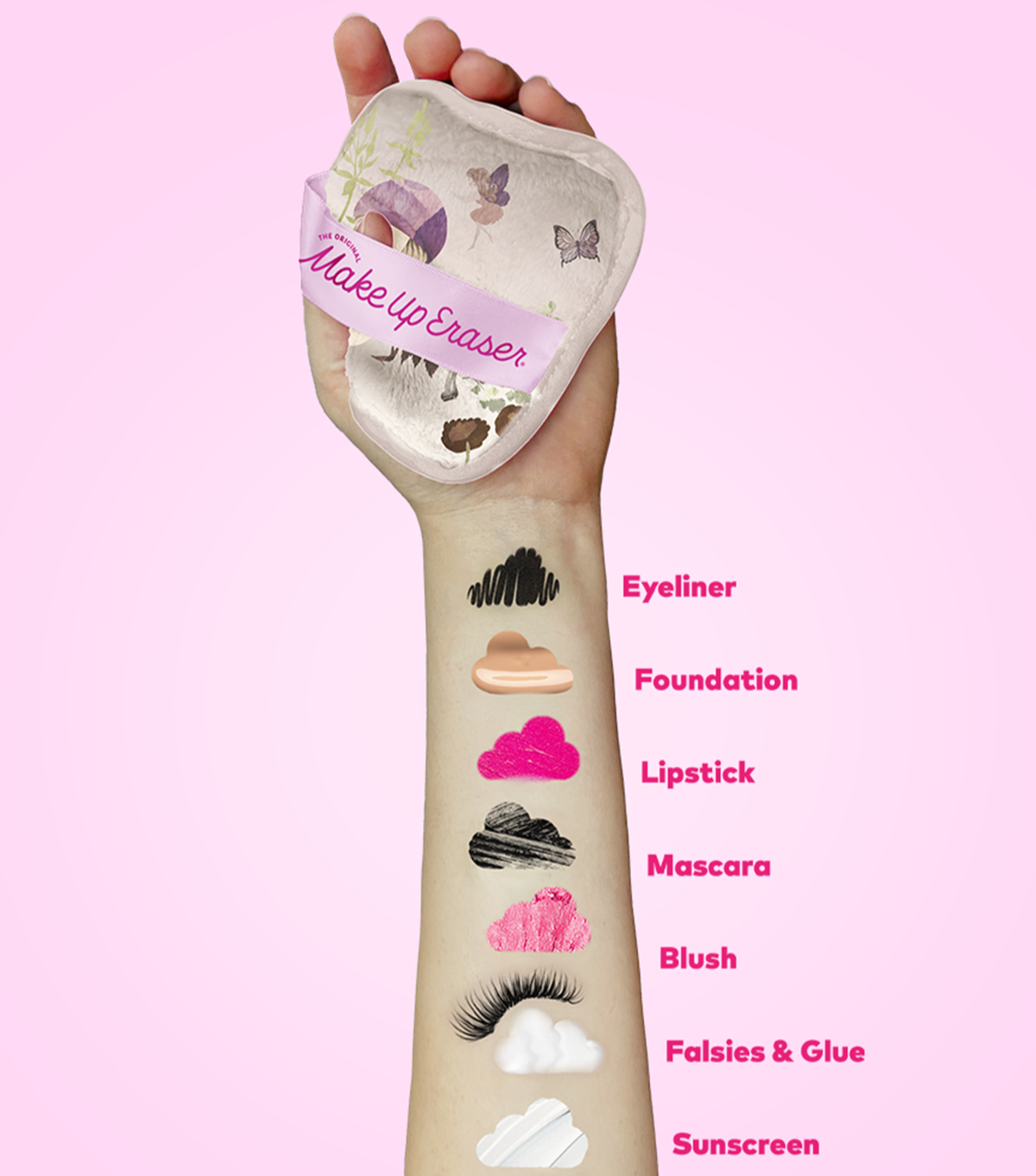 Garden Fairies MakeUp Eraser 7-Day Set