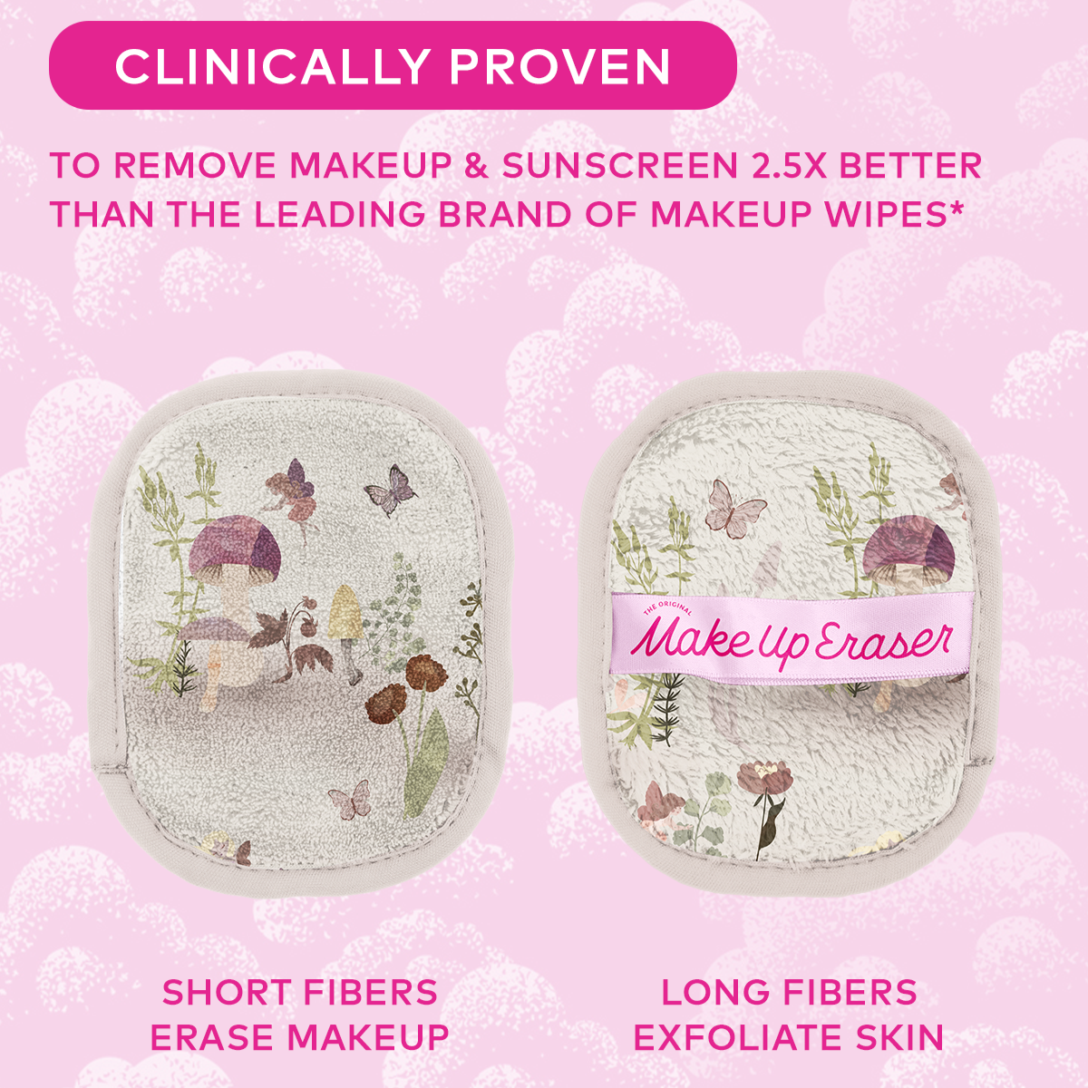 Garden Fairies MakeUp Eraser 7-Day Set