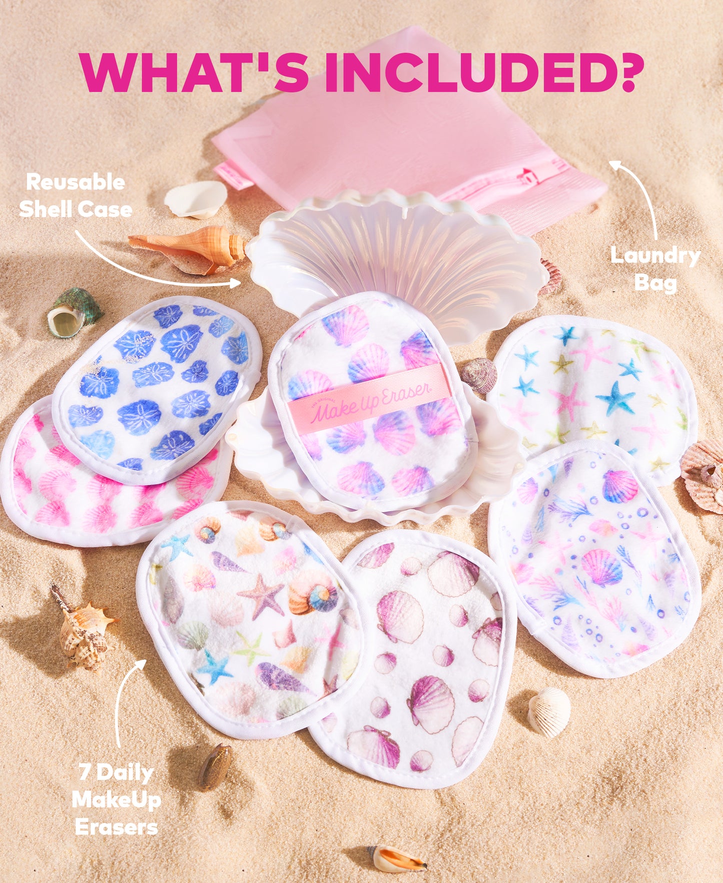Seashells 7-Day Set & Seashell Case | Beach Glam PRE-ORDER