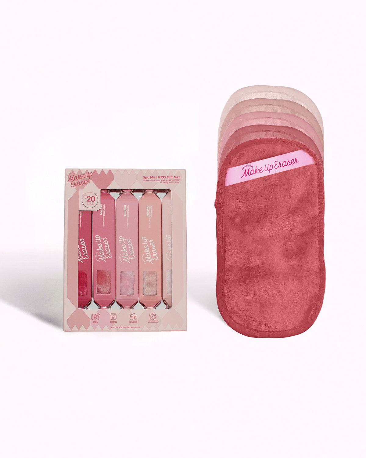 Blush 5pc Gift Set | MakeUp Eraser Value Set