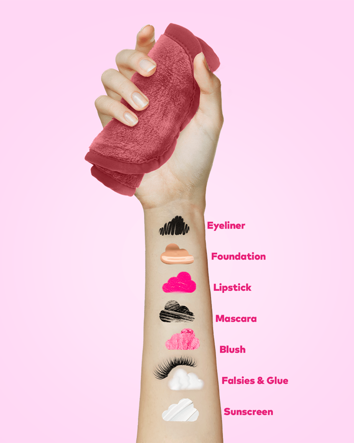 Blush 5pc Gift Set | MakeUp Eraser Value Set
