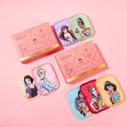 Ultimate Disney Princess 7-Day Set next to packaging. 