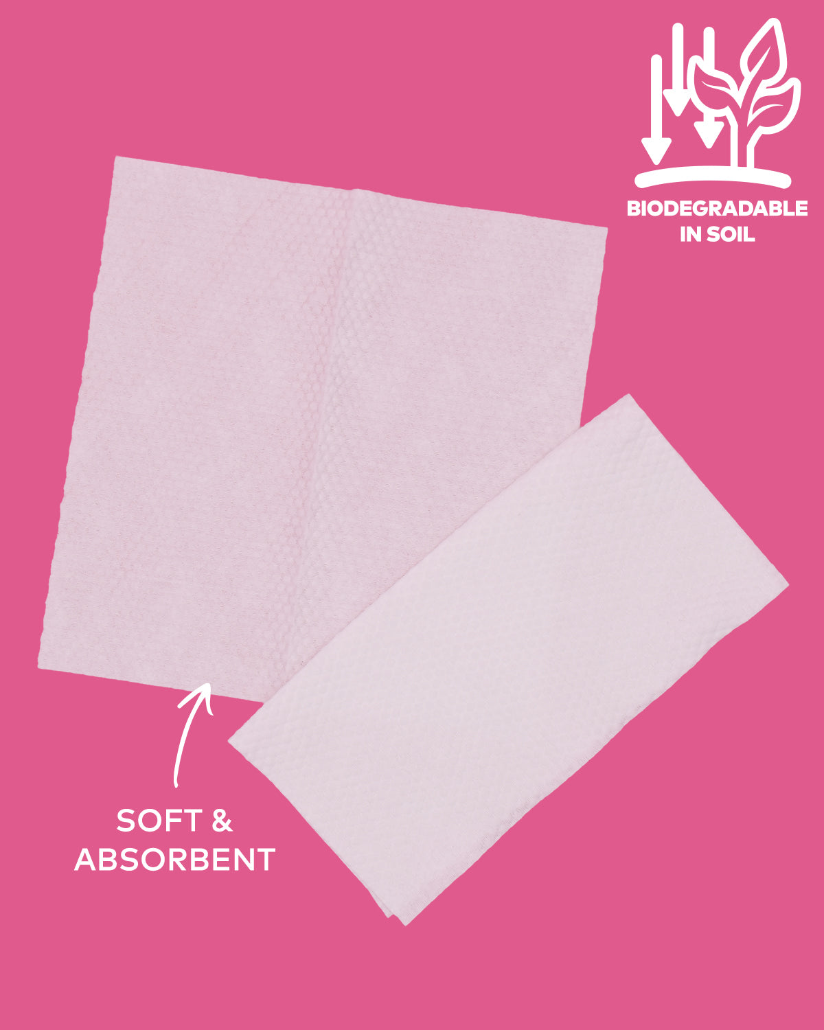 Cloud Clean Eco Towelettes, Certified 100% USDA Biobased