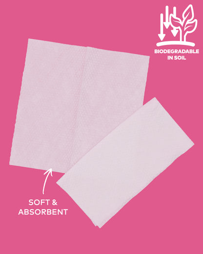 Cloud Clean Eco Towelettes, Certified 100% USDA Biobased