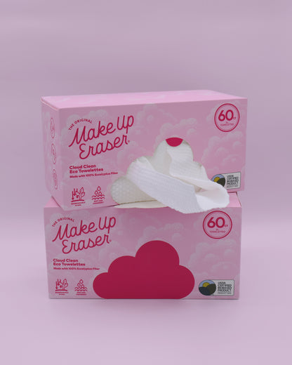 Cloud Clean Eco Towelettes, Certified 100% USDA Biobased