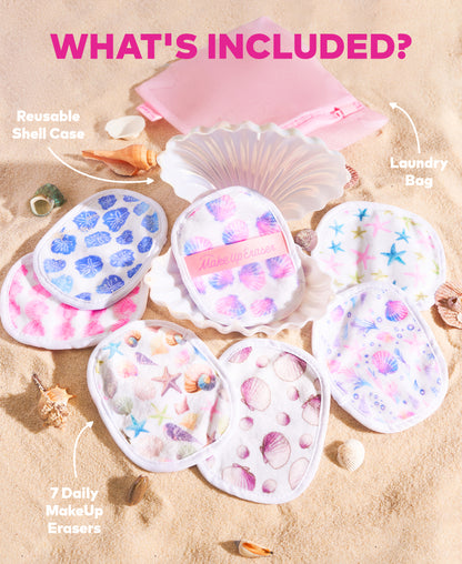 Seashells 7-Day Set & Seashell Case | Beach Glam PRE-ORDER